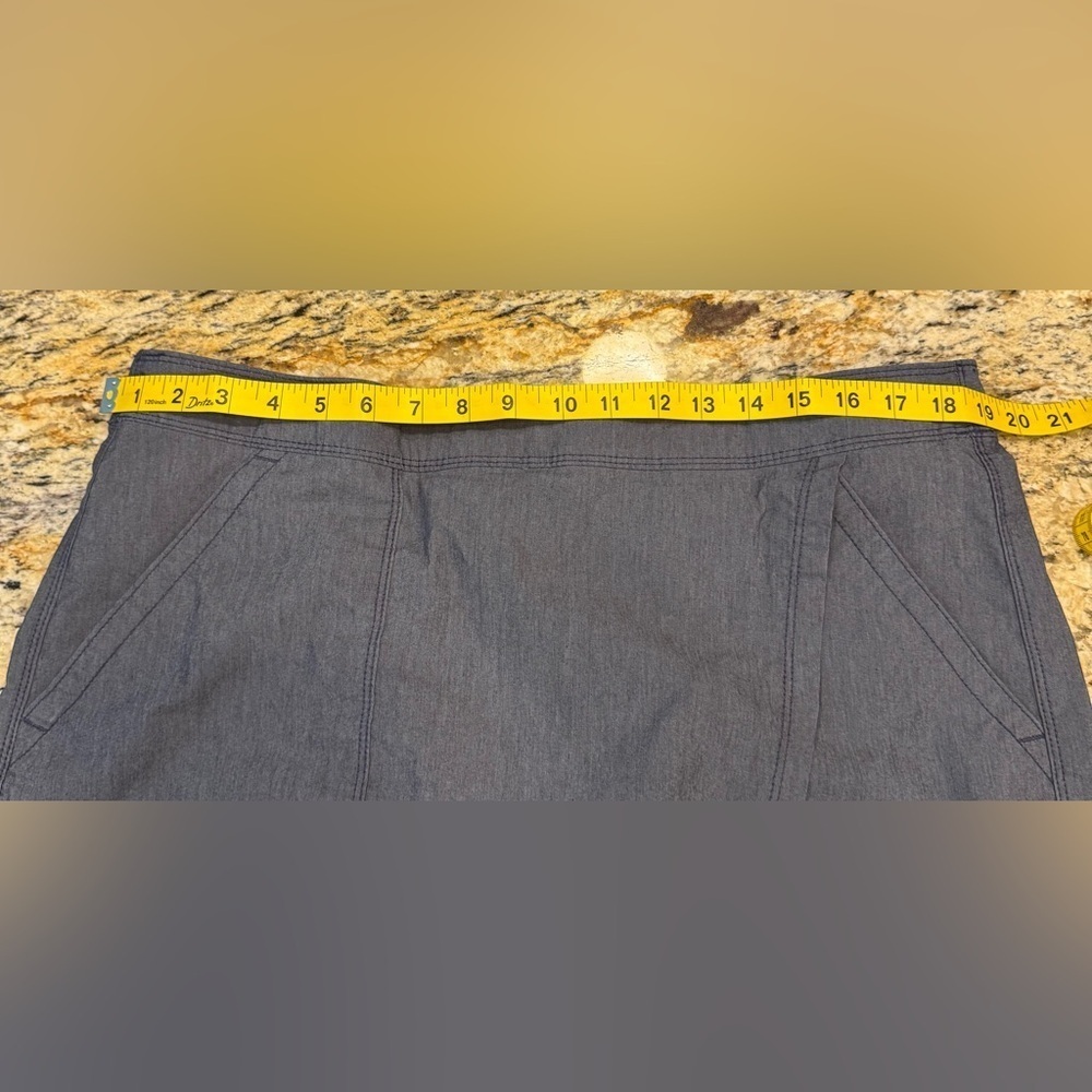 Columbia Skort Jupe-Short Gray Women's Size 16 - Picture 6 of 7